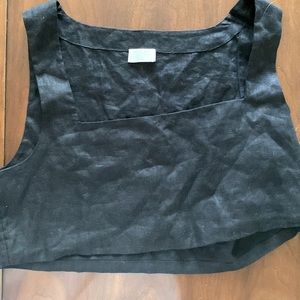 Posse Black Crop Top